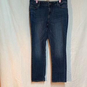 Liz Claiborne Indigo Straight Leg Jeans